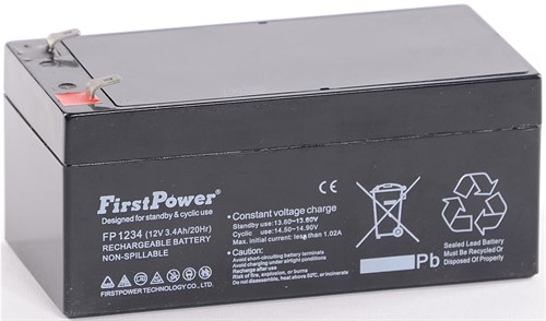 Firstpower Vrla 12v 3,4Ah