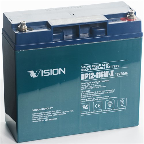 Vision Vrla 12v 18Ah Högström
