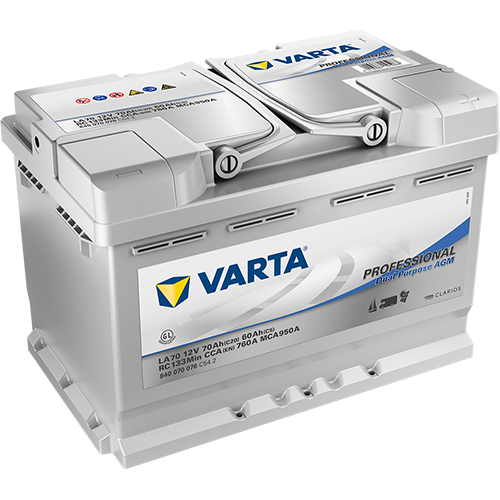 Varta Prof. Dual Purpose AGM 12v 70Ah