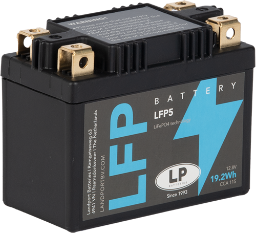 LP Litium Mc batteri YTX4L-BS mfl. 12v 19,2Wh