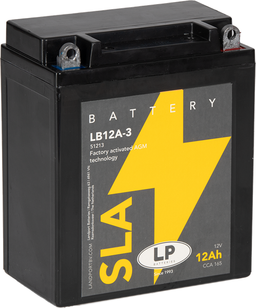 LP Mc Batteri YB12A-3 SLA 12v 12Ah