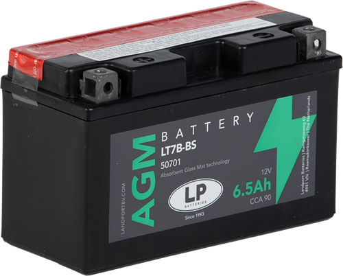 LP Mc Batteri AGM 12v 6,5Ah YT7B-BS
