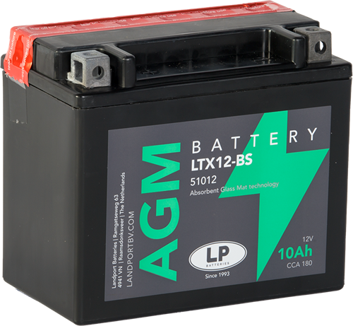 LP Mc Batteri AGM 12v 10Ah YTX12-BS