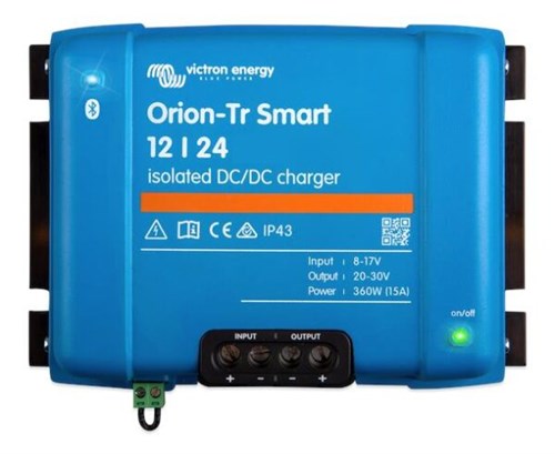 Victron Orion-Tr Smart 12/24-10A isolerad DC-DC laddare