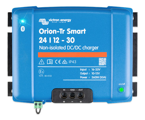 Victron Orion-Tr Smart 24/12-30A Oisolerad DC-DC laddare