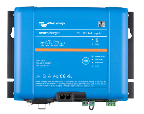 Victron Smart IP43 Laddare 12V 50A 1+1