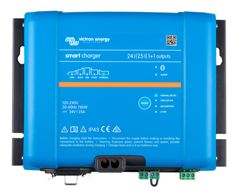 Victron Ph Smart IP43 Laddare 24v 25A (1+1)