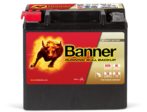 Banner Running Bull BackUp 12v 12Ah