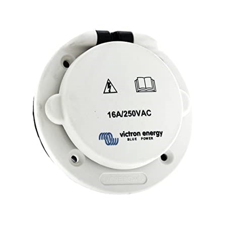Victron Strömintag polyamid med lock 16A/250Vac (2p/3w)