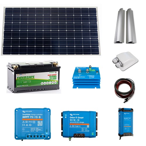 150ah,175W,Spoliler, DCDC 18A, MPPT mm.