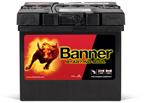 Banner trädgårdsbatteri +V 12v 30Ah