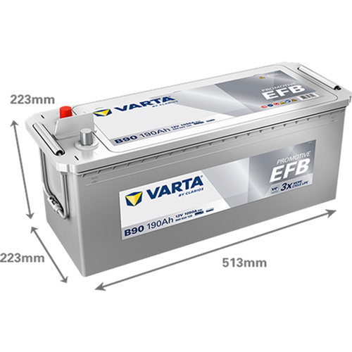 Varta Promotive  EFB 12V 190Ah