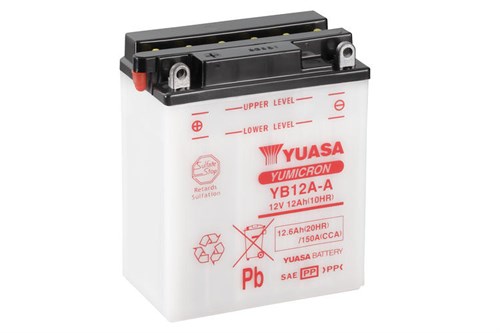 Yuasa Mc batteri 12v 12,6 Ah