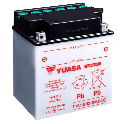 Yuasa Mc batteri 12v 30 Ah