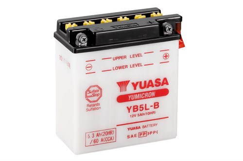 Yuasa Mc batteri 12v 5,3 Ah