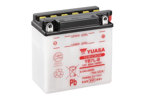 Yuasa Mc batteri 12v 8,4 Ah