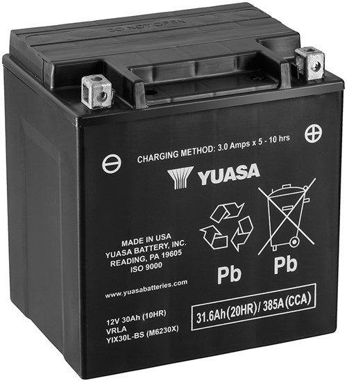Yuasa Mc batteri Hög Effekt AGM 12v 31,6 Ah