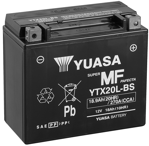 Yuasa Mc batteri MF AGM 12v 18,9 Ah