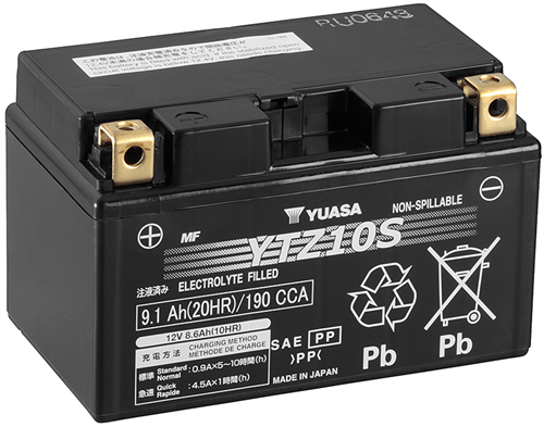 Yuasa Mc batteri Hög Effekt AGM 12v 9,1 Ah