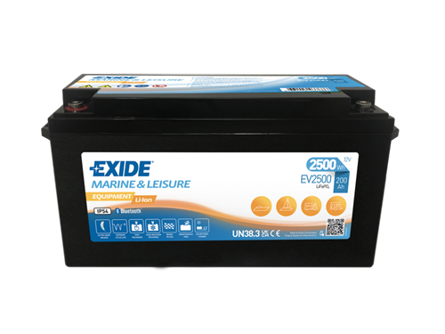 Exide  Litium 12v 200Ah Heat-Bluetooth