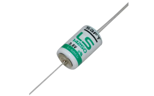 Saft Lithium 3,6V 1-pack 1/2AA 14,7x24,8 Axiella trådar