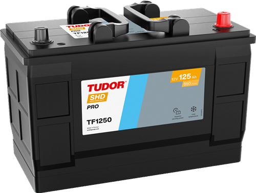 Tudor SHD PRO 12V 125Ah H+
