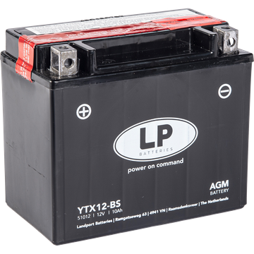 LP Mc Batteri AGM 12v 10Ah YTX12-BS
