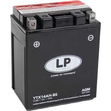LP Mc Batteri AGM 12v 12Ah YTX144AH-BS