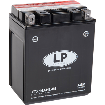 LP Mc Batteri AGM 12v 12Ah YTX144AHL-BS