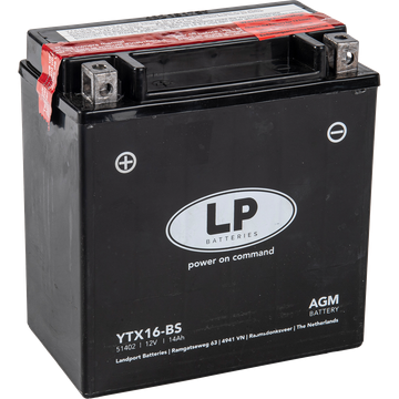LP Mc Batteri AGM 12v 14Ah YTX16-BS