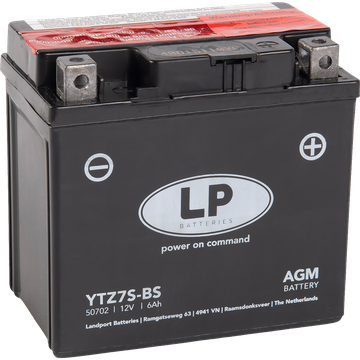LP Mc Batteri AGM 12v 6Ah YTZ7S-BS