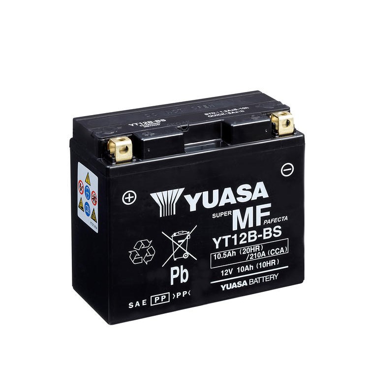Varta Mc-batteri AGM YT12B-BS 12v 12Ah