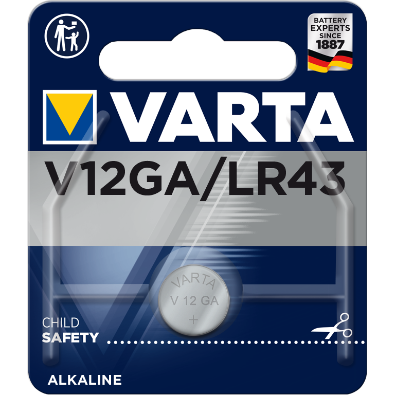 Varta Knappcell Alk LR43 1,5v 1st