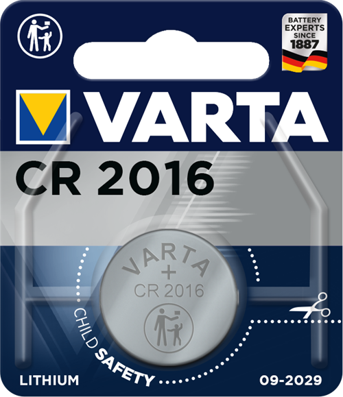 Varta Knappcell Lithium CR2016 3v 1st
