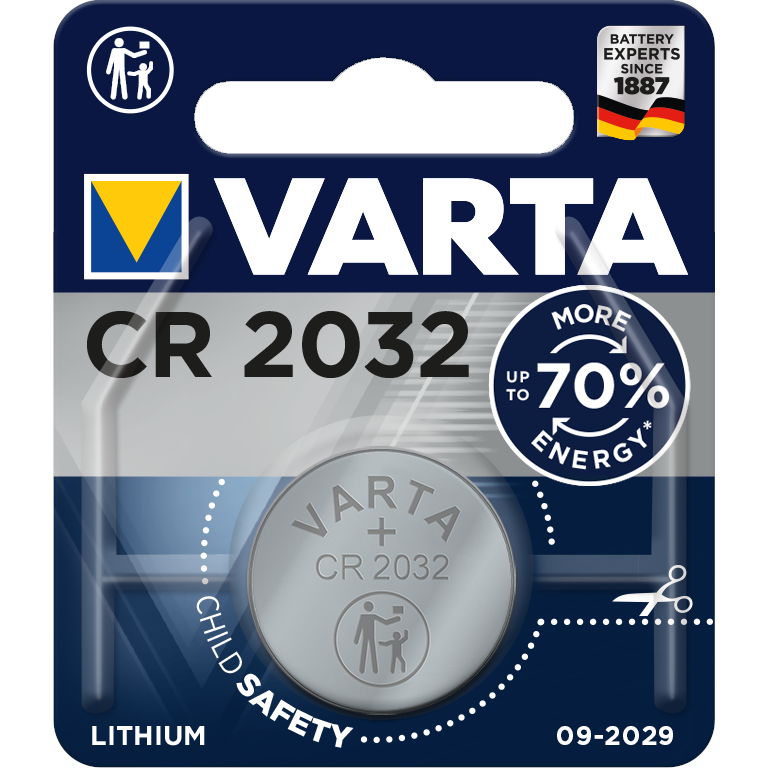 Varta Knappcell Lithium CR2032 3v 1st