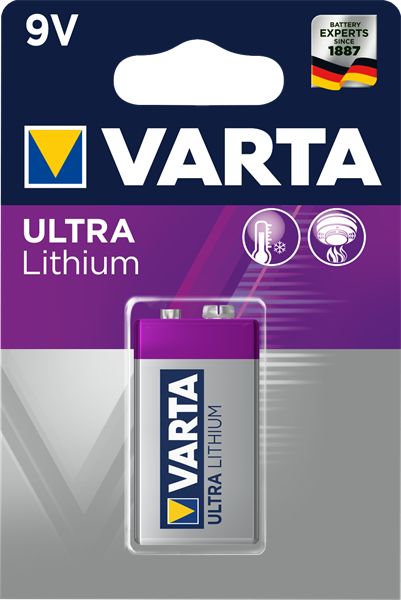 Varta Litium  9V 1st