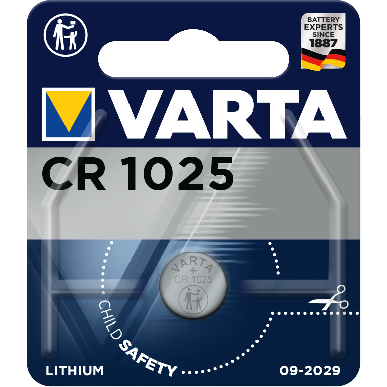 Varta Knappcell Lithium CR1025 3v 1st