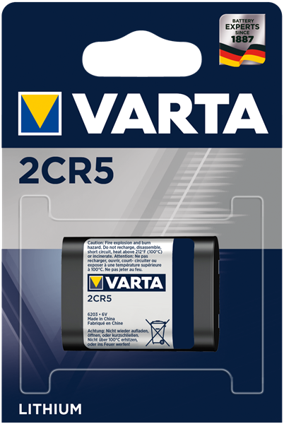 Varta Professional 2CR5 6v 1st