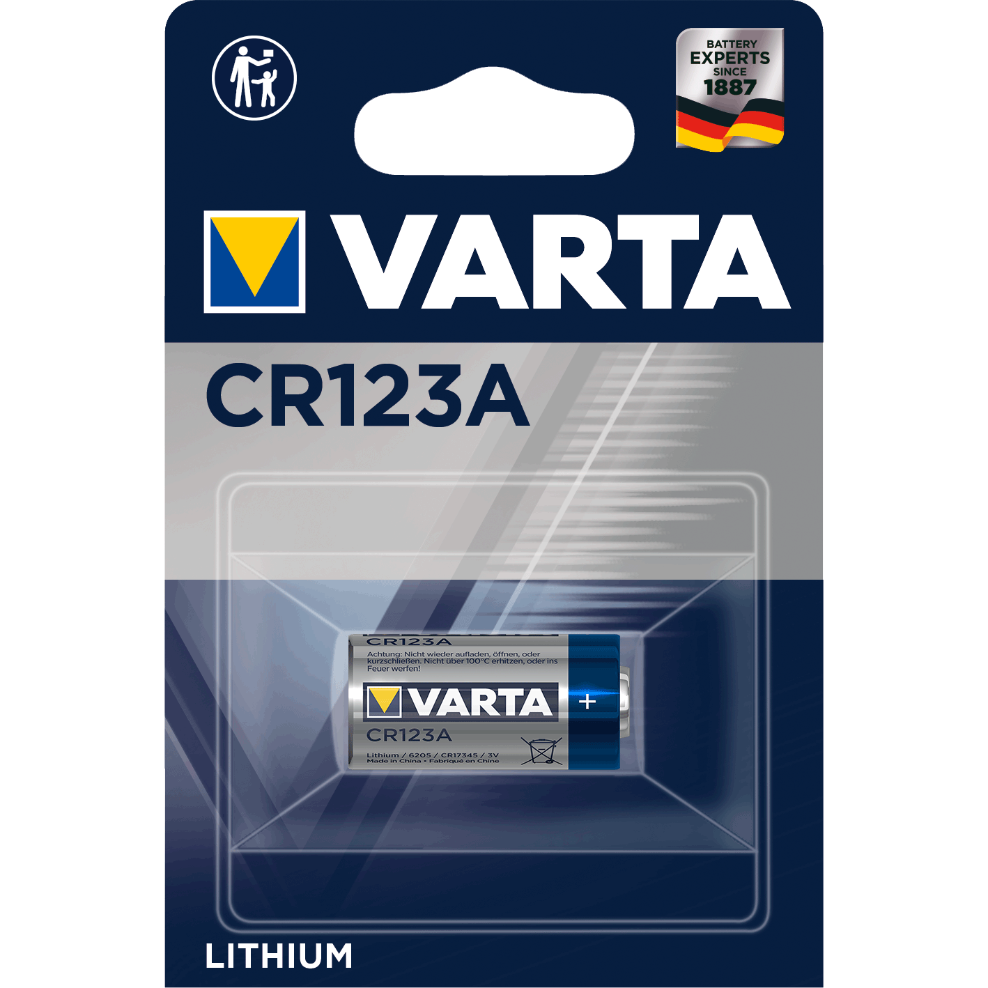 Varta Professional CR123A 3v 1 st
