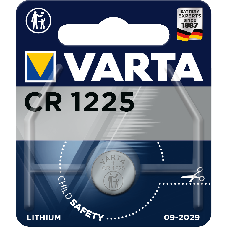 Varta Knappcell Lithium CR1225 3v 1st