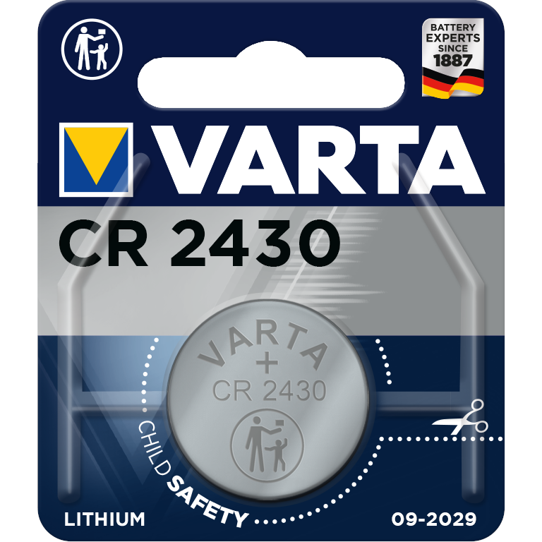 Varta Knappcell Lithium CR2430 3v 1st
