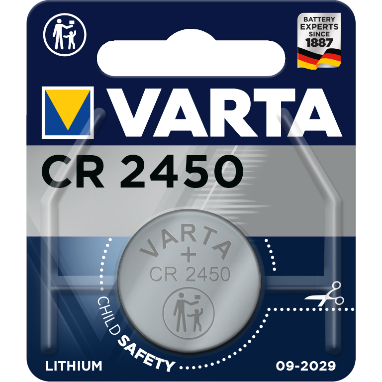 Varta Knappcell Lithium CR2450 3v 1st