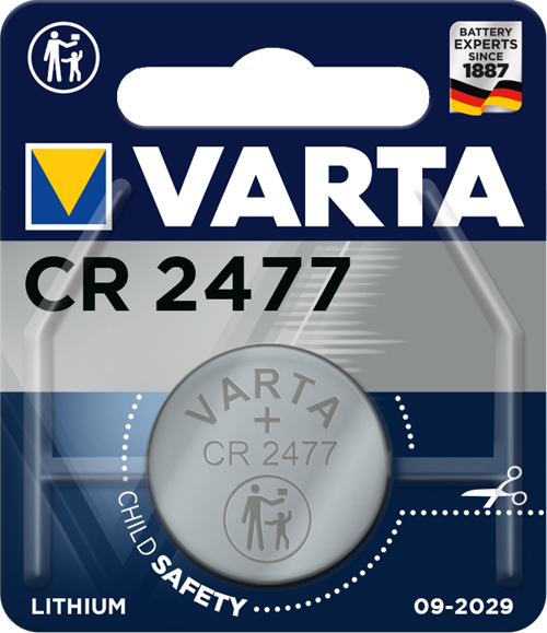 Varta Knappcell Lithium CR2477 3v 1st