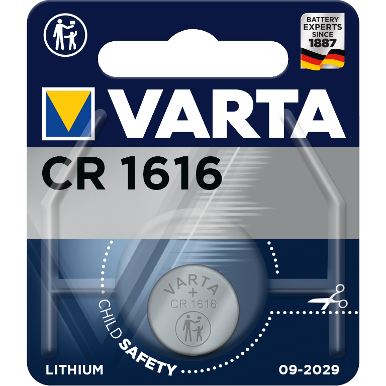 Varta Knappcell Lithium CR1616 3v 1st