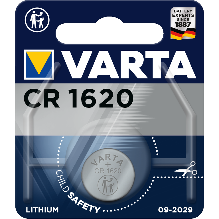 Varta Knappcell Lithium CR1620 3v 1st