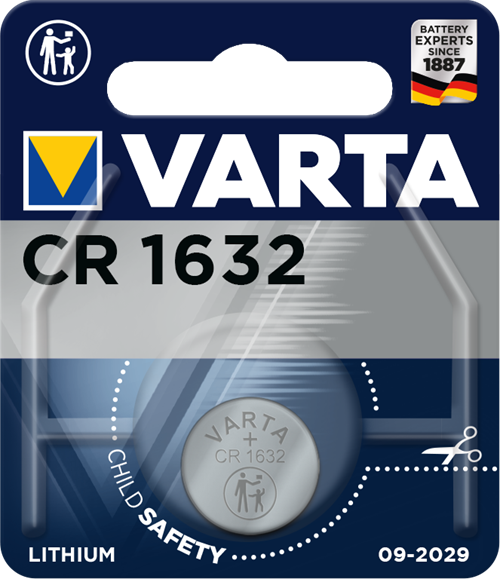 Varta Knappcell Lithium CR1632 3v 1st