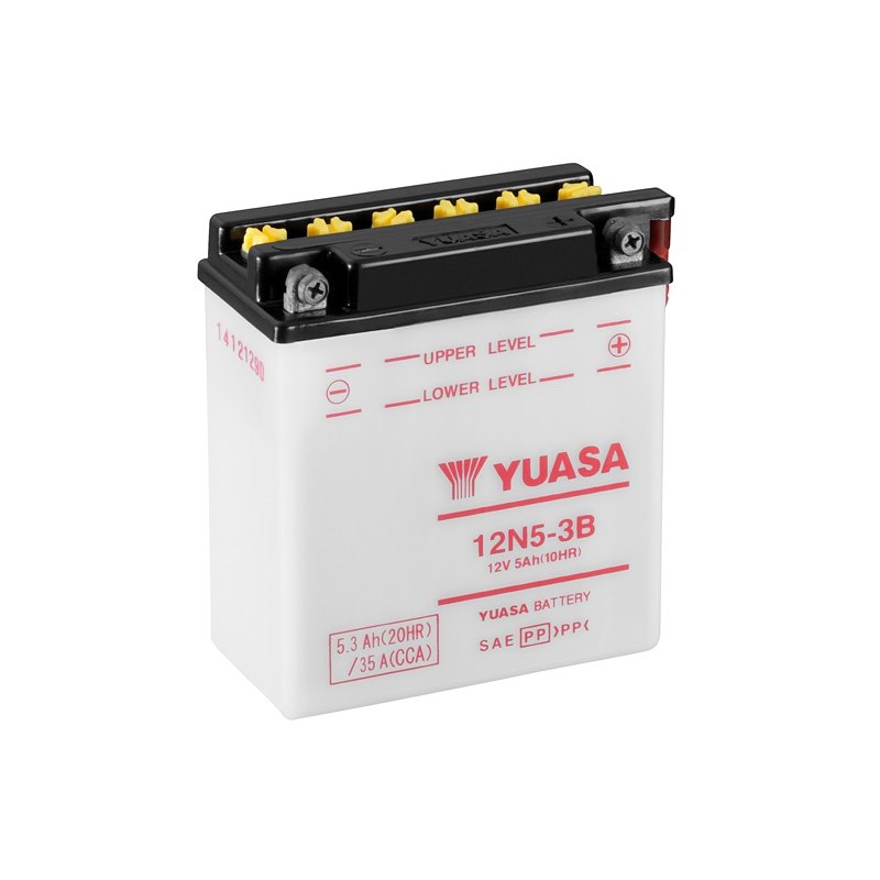 Yuasa Mc batteri  12N5-3B 12v 5,3 Ah
