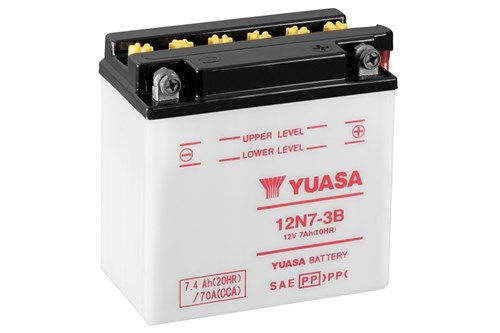Yuasa Mc batteri  12N7-3B 12v 7,4 Ah