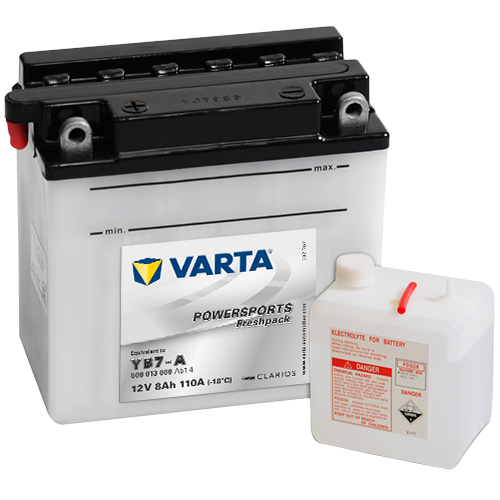 Varta Mc-batteri YB7-A 12v 8Ah