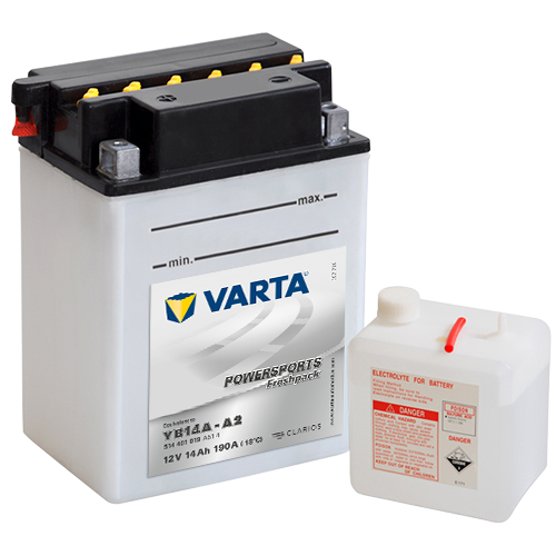 Varta Mc-batteri YB14A-A2 12v 14Ah